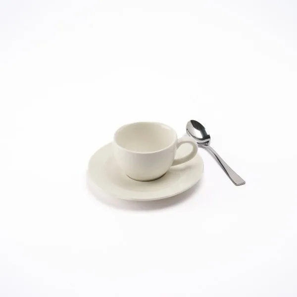 Espressosetti (kuppi 9cl, tassi, kahvilusikka)